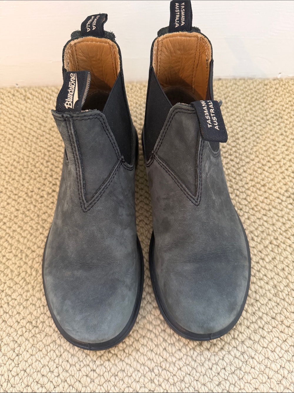 Blundstone Kid’s Chelsea Boots - Gray Nubuck